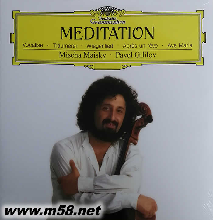 MEDITATION麥斯基 - 大提琴小品集 沉思曲 180g 33RPM LP 黑膠專輯正面圖片