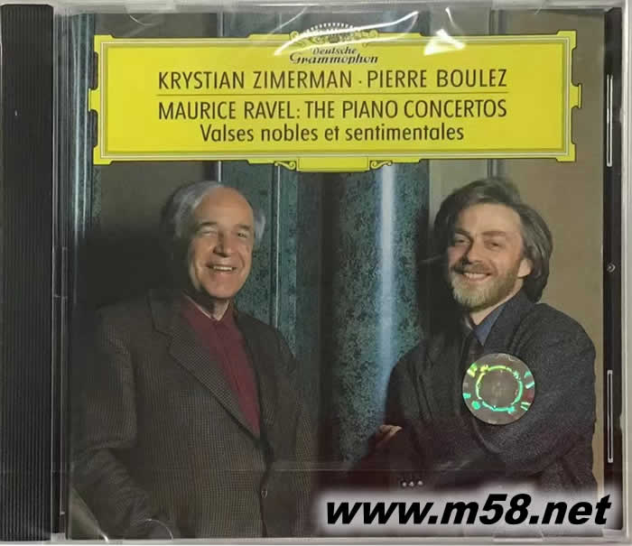 拉威爾:鋼琴協奏曲The Piano Concertos & Valses Nobles Et Sentimentales專輯正面圖片