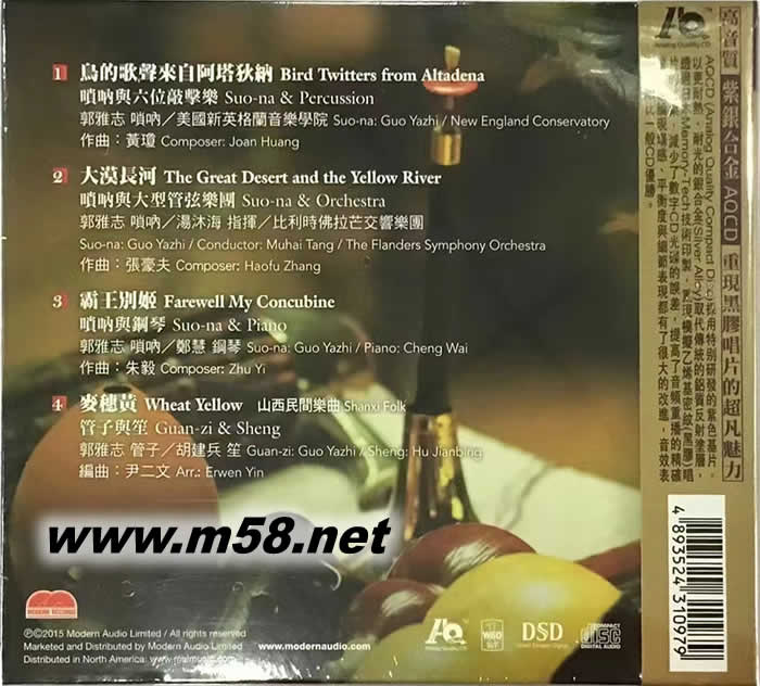 聽鳥 AQCD 頭版 AQCD專輯背面圖片