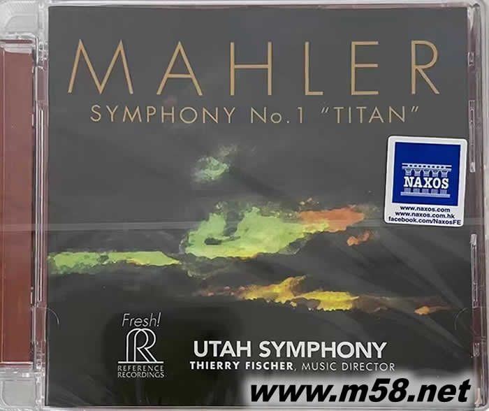 馬勒 第1交響曲Mahler : Symphony No.1 巨人 SACD專輯正面圖片