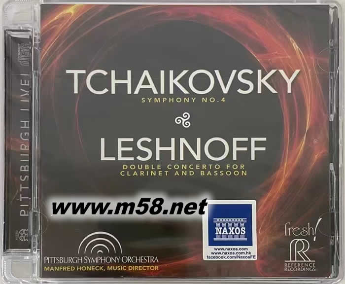 TCHAIKOVSKY LESHNOFF SACD專輯正面圖片
