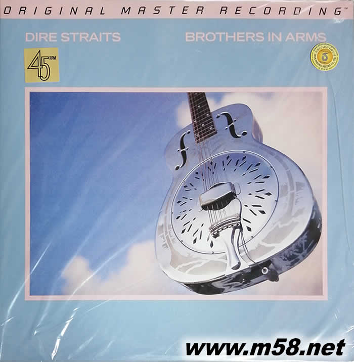 Brothers In Arms 45轉 雙黑膠 限量版專輯正面圖片