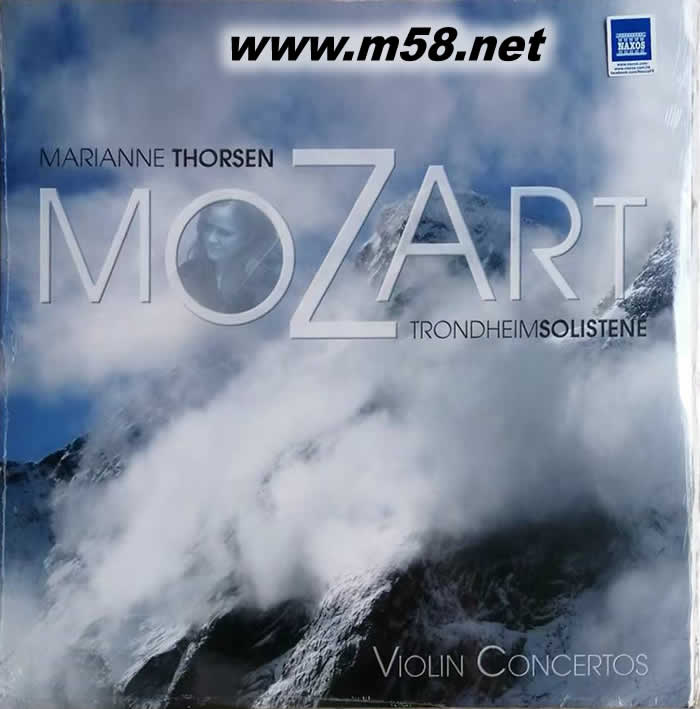 莫扎特小提琴 MOZART : VIOLIN CONCERTOS 黑膠專輯正面圖片