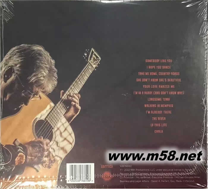 In The Country 在鄉村專輯背面圖片