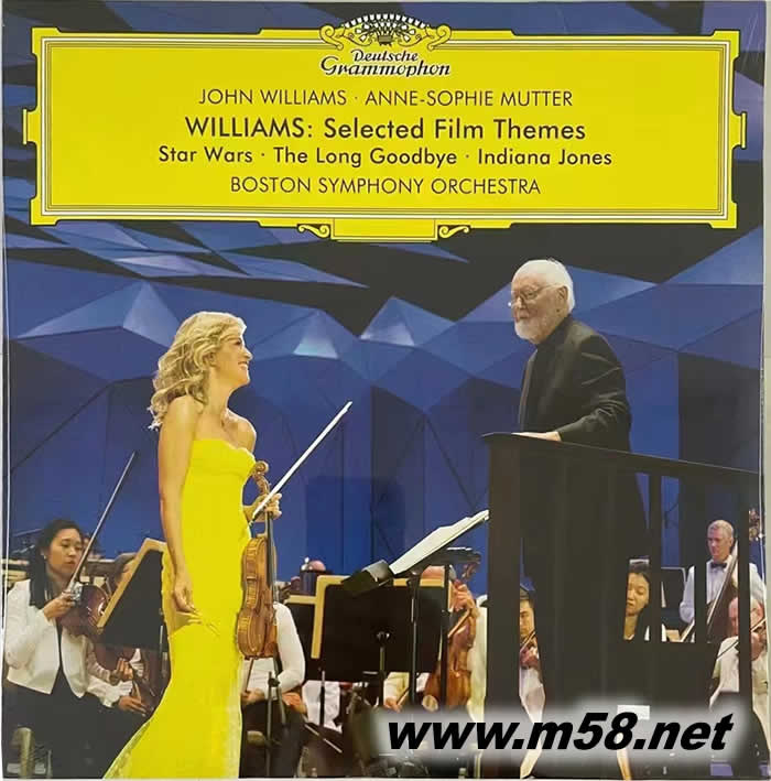 約翰威廉姆電影音樂(lè)選 WILLIAMS: Selected Film Themes 小提琴協(xié)奏曲 黑膠專輯正面圖片