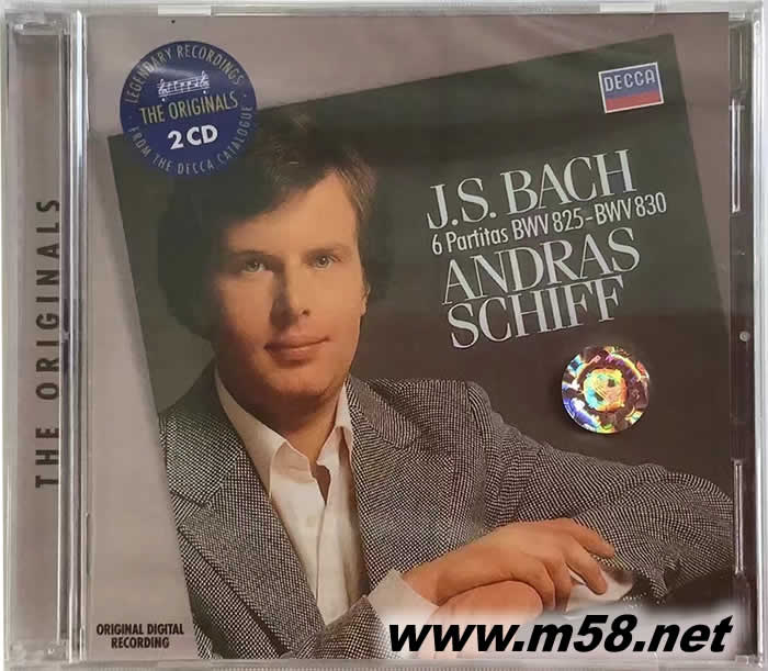 巴赫: 6 PARTITA BWV825 BWV830 大禾花版專輯正面圖片