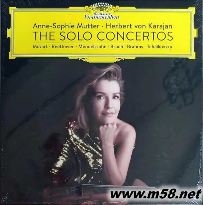 The Solo Concertos Limited Numbered 5LP Box 5黑膠套裝(DG唱片125周年紀念版)限量版專輯正面圖片