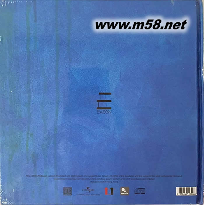 CHIN UP!(香港版)專輯背面圖片