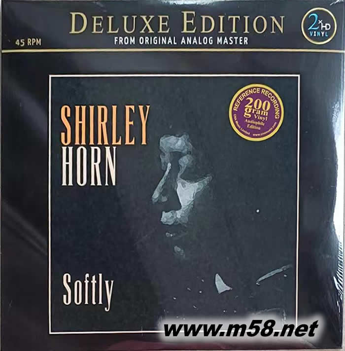 爵士女歌手 SOFTLY 45轉 雙黑膠專輯正面圖片