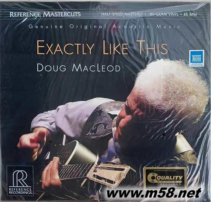 正是如此(鄉村藍調)EXACTLY LIKE THIS 180g 33RPM LP 雙黑膠專輯正面圖片