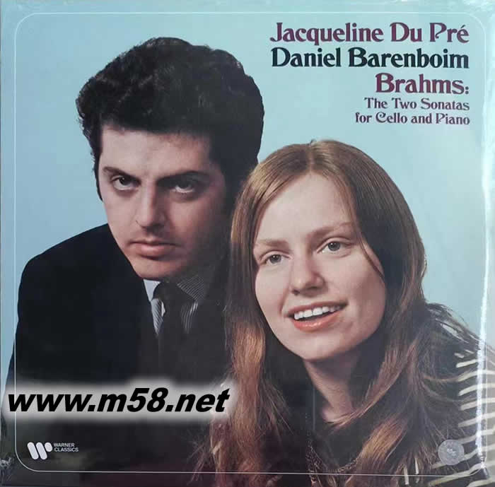 BRAHMS THE TWO SONATAS FOR CELLO AND PIANO(大提琴與鋼琴) 黑膠專輯正面圖片