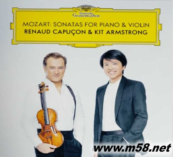 鋼琴與小提琴奏鳴曲 Sonatas for Piano & Violin 4CD套裝專輯正面圖片