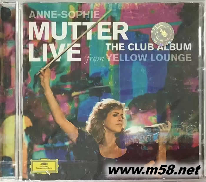 慕特神采 Yellow Lounge古典新創意 LIVE THE CLUB ALBUM 小提琴與鋼琴專輯正面圖片