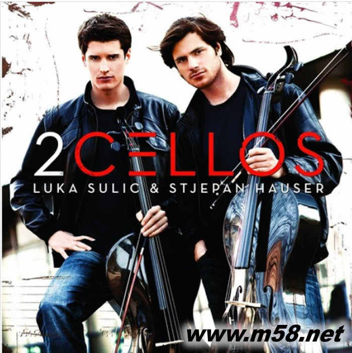 2CELLOS(LUKA Sulic & STJEPAN Hauser) 大提琴雙杰 黑膠專輯正面圖片