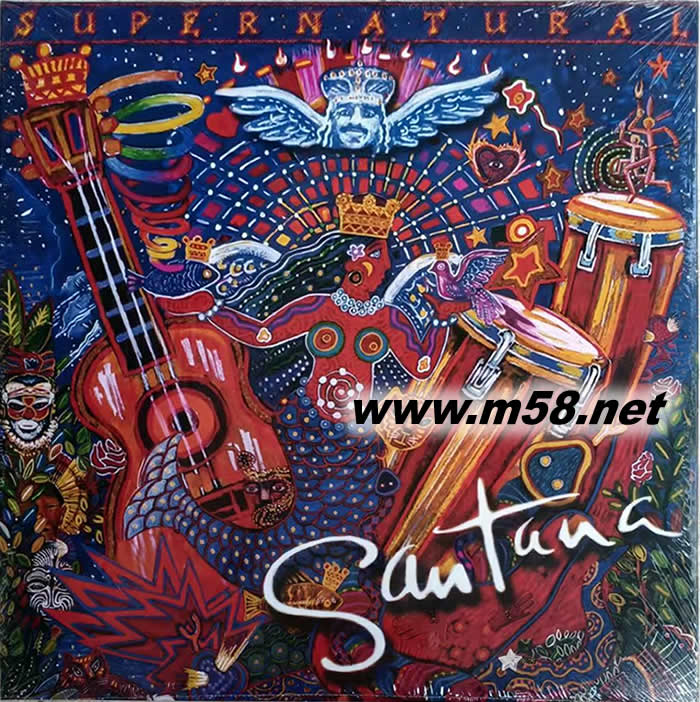 超自然力量 Supernatural 拉丁吉他之神 黑膠專輯正面圖片