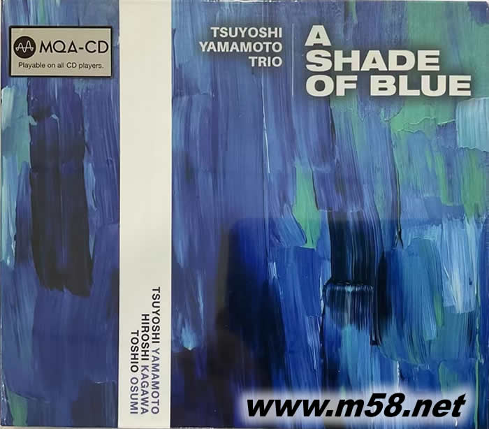 三本剛 A SHADE OF BLUE 藍色陰影 MQACD專輯正面圖片