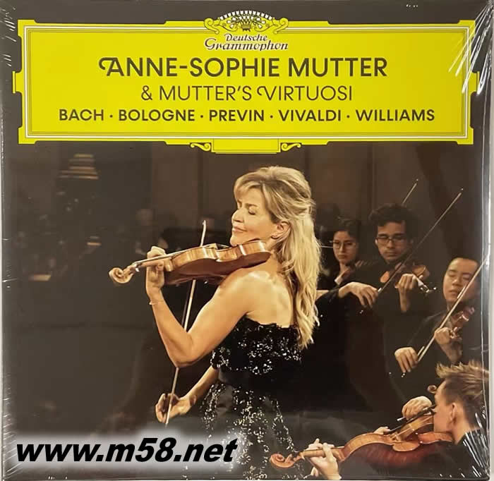 Bach, Bologne, Previn, Vivaldi, Williams 小提琴 黑膠專輯正面圖片