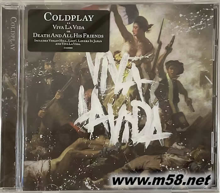 玩酷人生Viva la Vida or Death and All His Friends 歐版專輯正面圖片