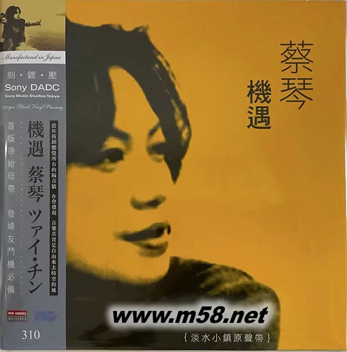 機遇 淡水小鎮原聲碟 黃色封面 2024黑膠專輯正面圖片