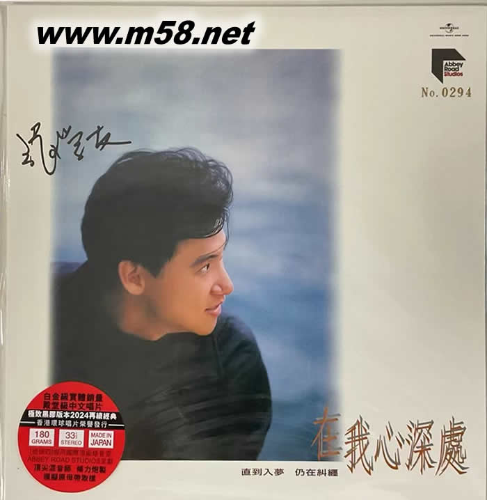 在我心深入 黑膠 限量版專輯正面圖片