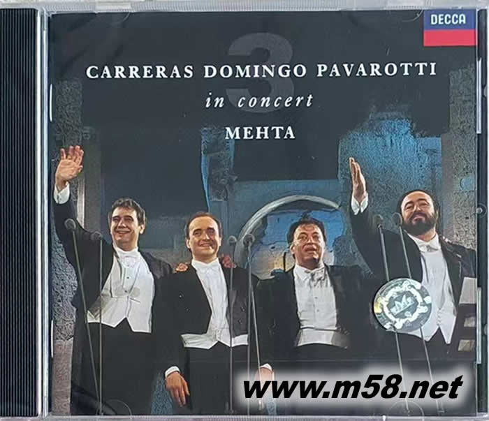 MEHTA 三大男高音在羅馬專輯正面圖片