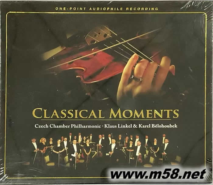 古典時刻CLASSICAL MOMENTS CZEEH CHAMBER MPHILHARMONIC專輯正面圖片