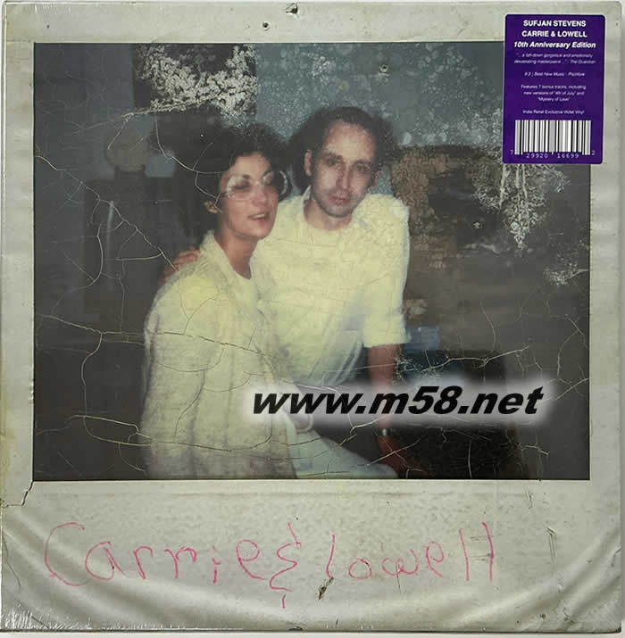 Carrie & Lowell 民謠詩(shī)人 雙黑膠(2025精裝版)專(zhuān)輯正面圖片