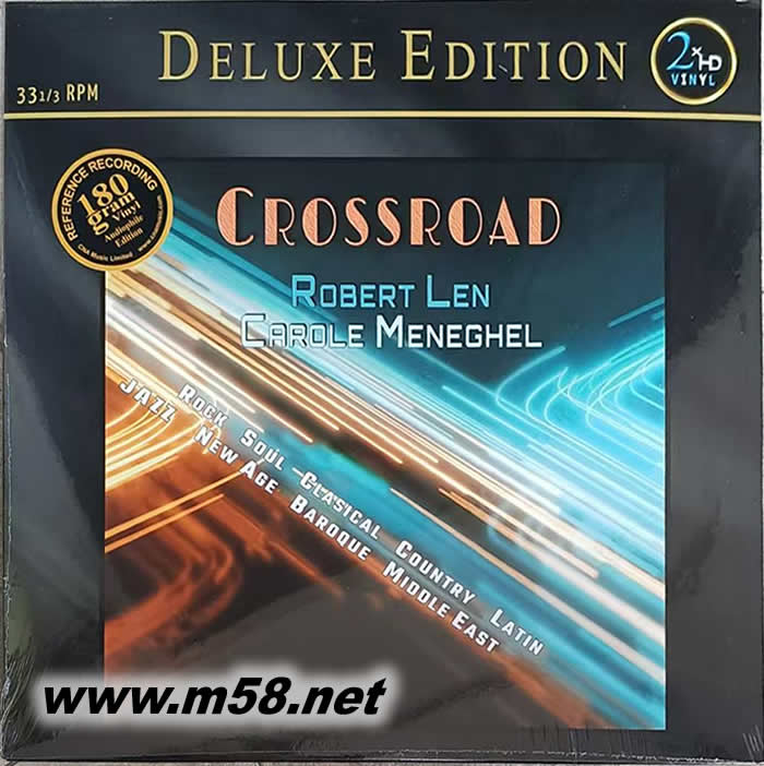 交叉路口 Robert Len & Carole Meneghel - Crossroad 黑膠專輯正面圖片