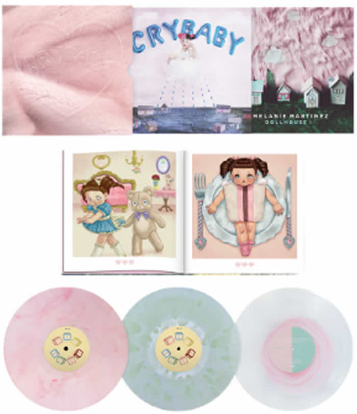Cry Baby 彩膠 三黑膠套裝版紙圖片