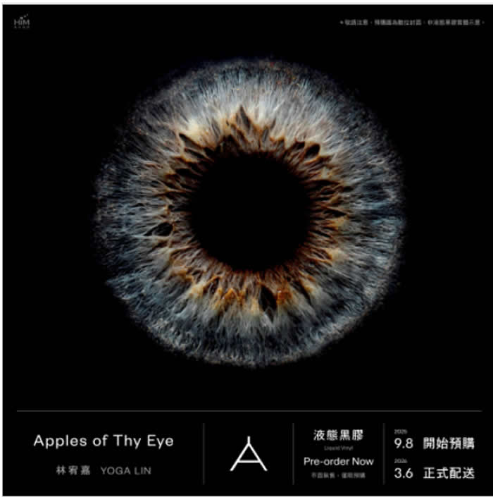 Apples of Thy Eye 爆花膠 黑膠 限量版專輯正面圖片