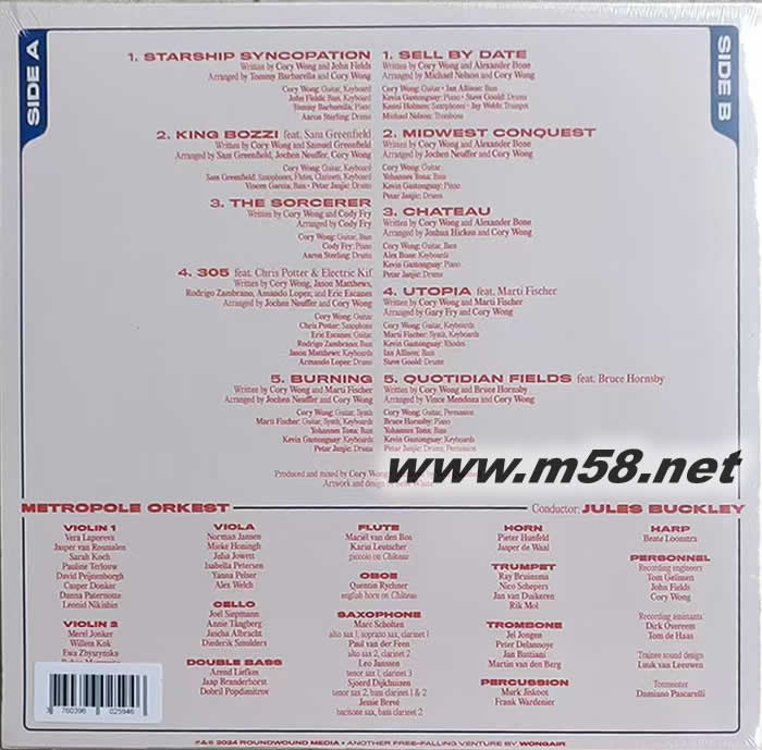 CORY WONG JULES BUCKLEY 吉它手與MO樂隊 黑膠專輯正面圖片