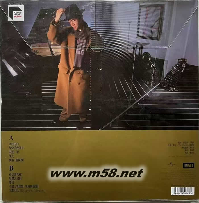 癡心眼內藏 黑膠專輯背面圖片