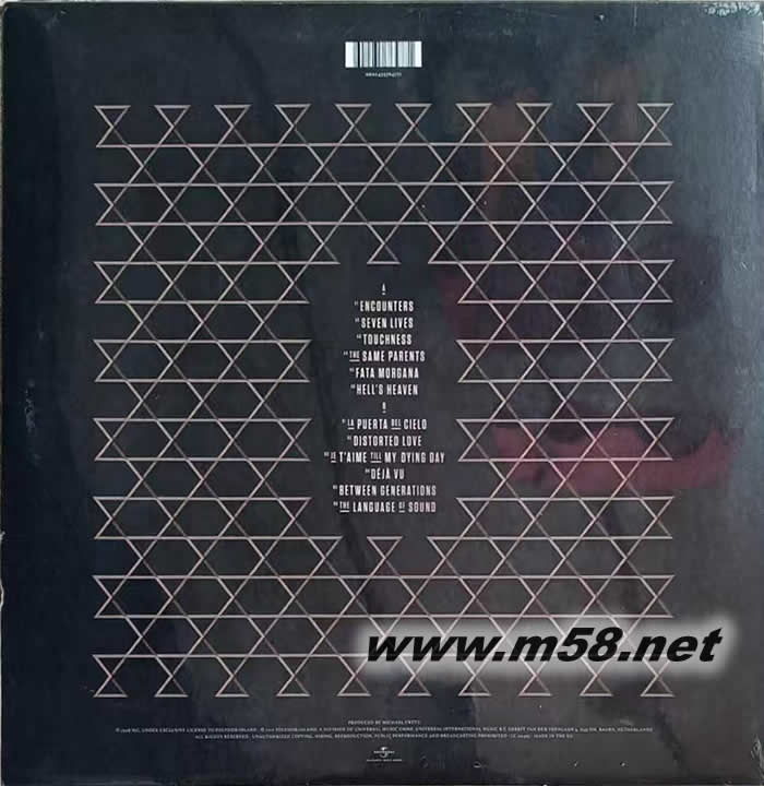 SEVEN LIES MANY FACES VII 黑膠專輯背面圖片